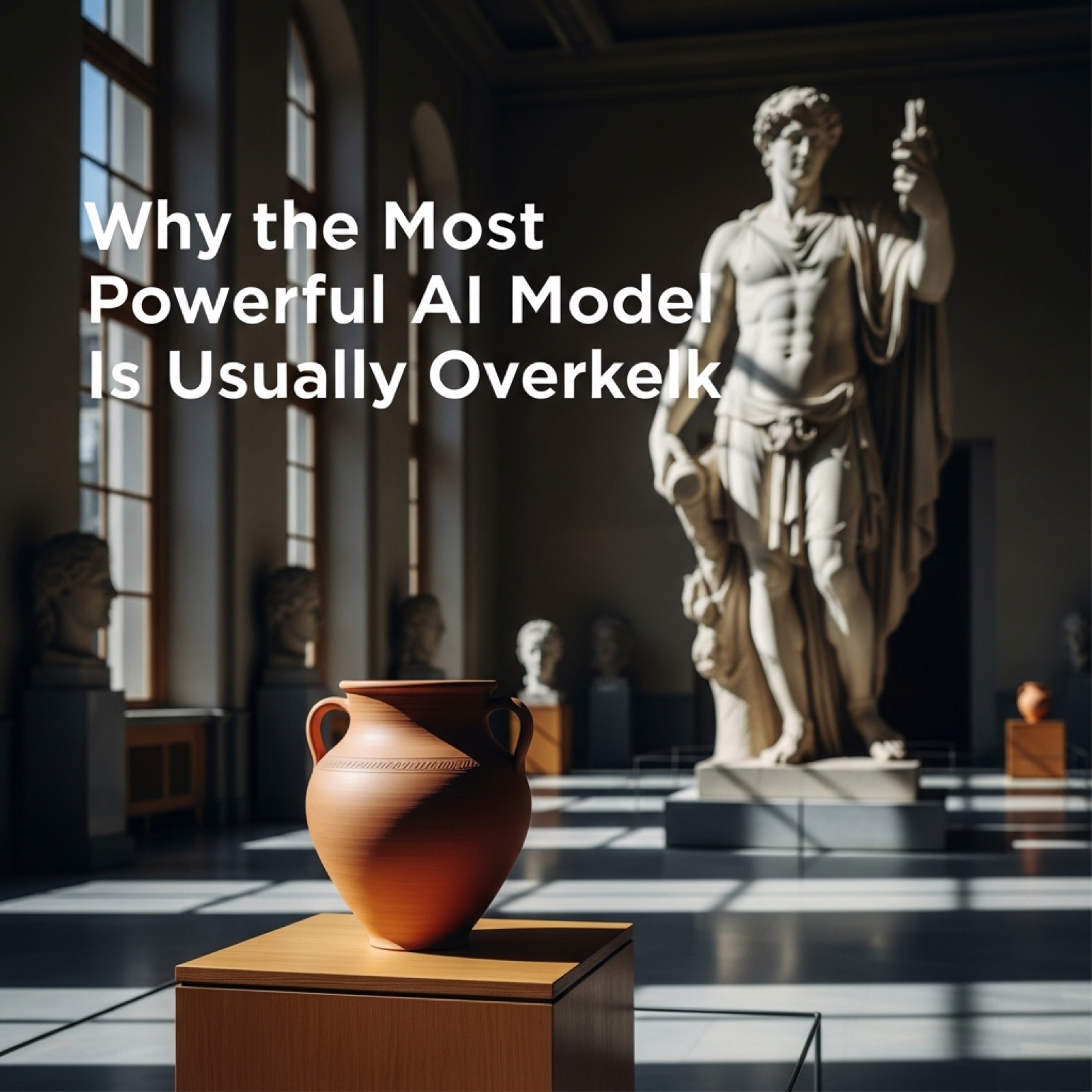 Why the Most Powerful AI Model Is Usually Overkill